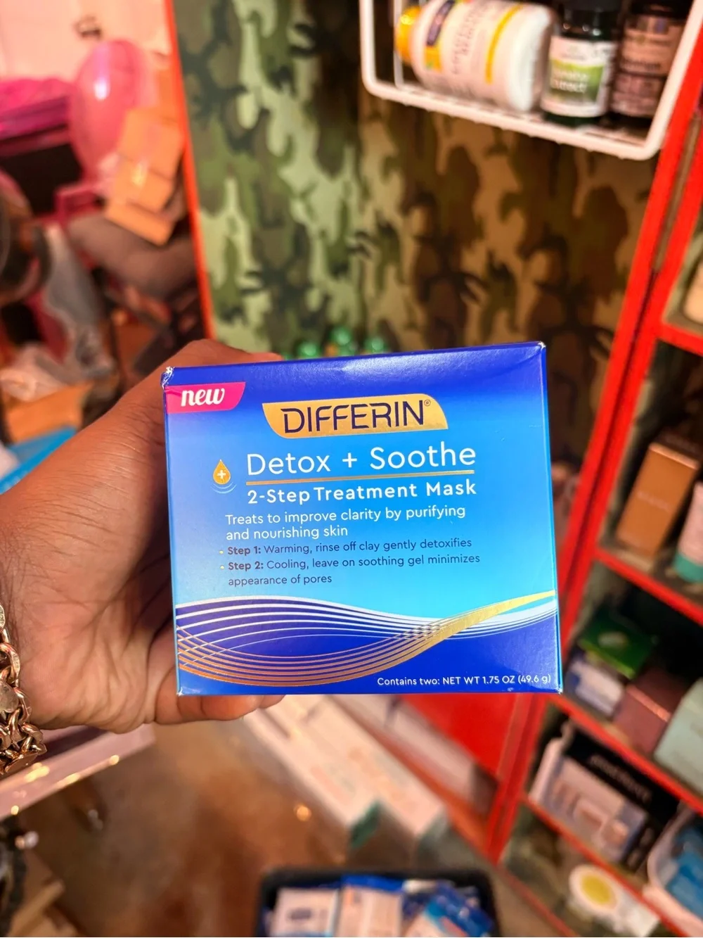 Detox + Soothe 2-Step Treatment Mask — Blue